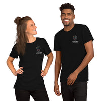 BHUSD Sm Logo Black Short-Sleeve Unisex T-Shirt